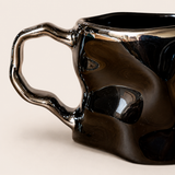 Abstract Mug — Silver