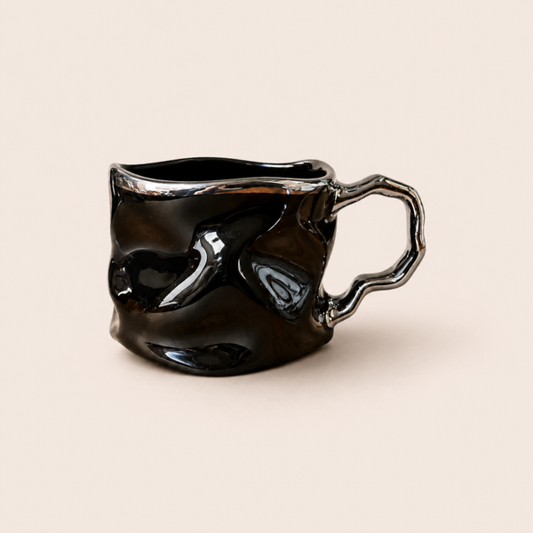Abstract Mug — Black