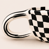 Checkerboard Mug — Black