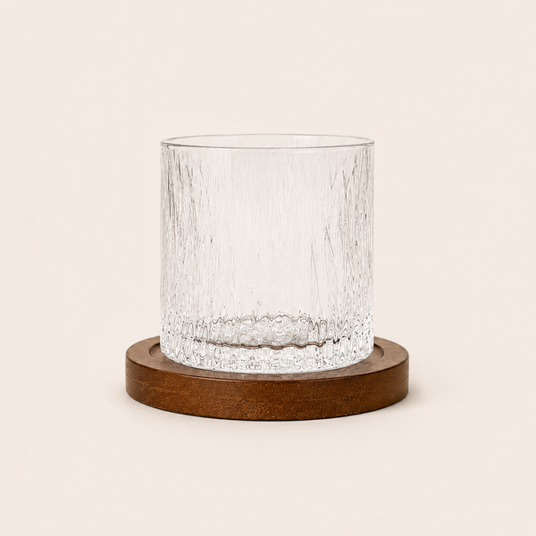 Spinning Weave Whiskey Glass