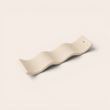 Wave Incense Holder — Clay