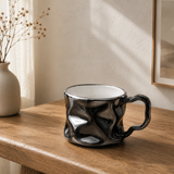 Abstract Mug — Black