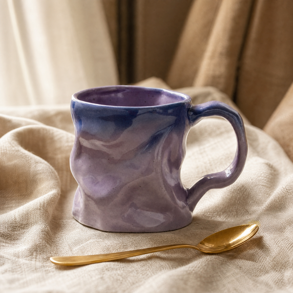 Crumple Mug — Violet