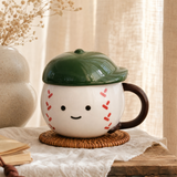 Baseball Mug — Brown Cap