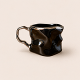 Abstract Mug — Silver