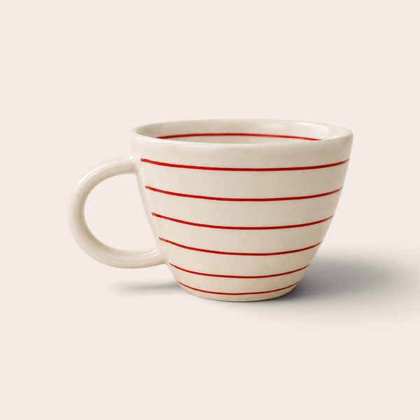 Red Stripe Mug