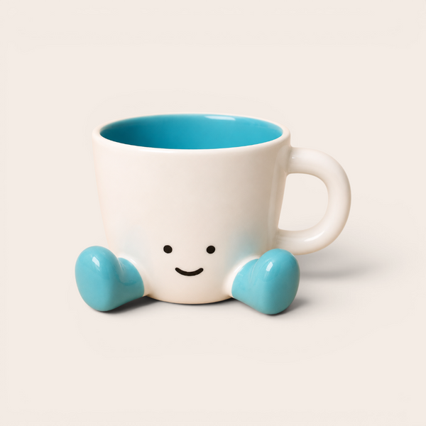 Happy Mug — Sky Blue
