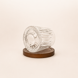 Spinning Weave Whiskey Glass