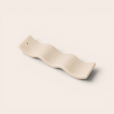 Wave Incense Holder — Clay