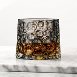 Spinning Bubble Whiskey Glass