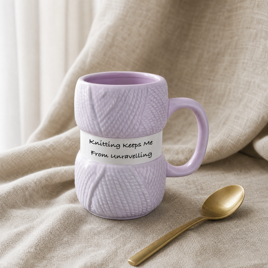 Yarn Mug — Lilac