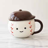Baseball Mug — Brown Cap