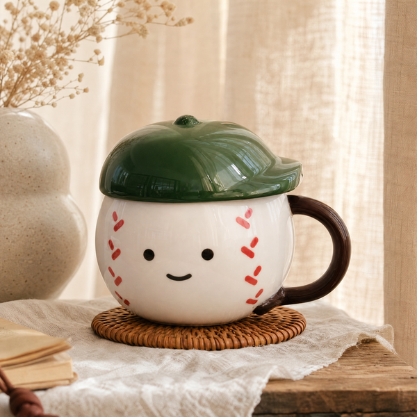 Baseball Mug — Green Cap